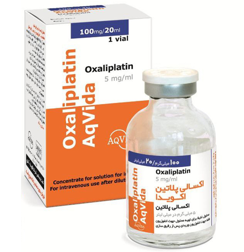 Oxaliplatin AqVida® اکسالی پلاتین آکویدا®