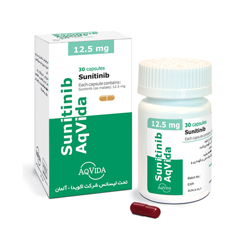 Sunitinib AqVida® سونیتینیب آکویدا®